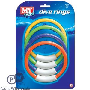 Dive Rings 4 Pack