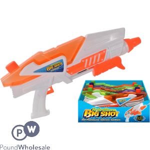 Big Shot Air Pressure Water Soaker CDU Assorted Colours