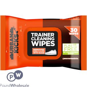 URBAN KICKS TRAINER CLEANING WIPES 30 PACK