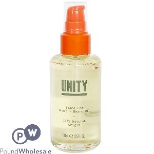 Unity Beard Pro Shave & Beard Oil 100ml