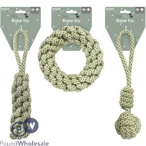 Smart Choice Woven Rope Dog Toy Assorted