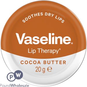 Vaseline Cocoa Butter Petroleum Jelly Lip Therapy 20g