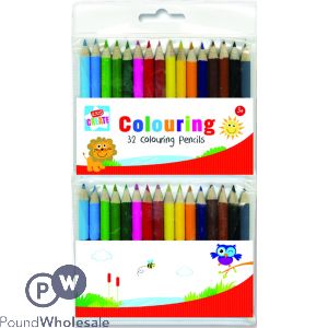 Kids Create 23 Mini Colouring Pencils