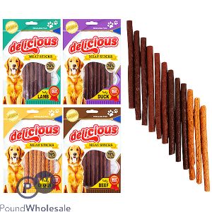 WORLD OF PETS MEAT STICKS ASSORTED FLAVOURS 7 PACK