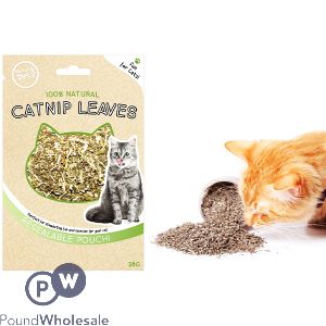 World Of Pets Natural Catnip Leaves Pouch 28g