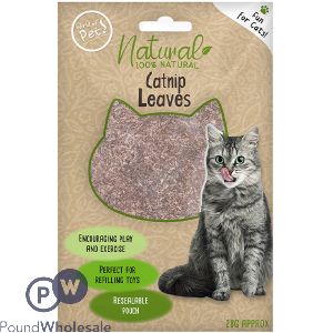 World Of Pets Natural Catnip Leaves Pouch 28G
