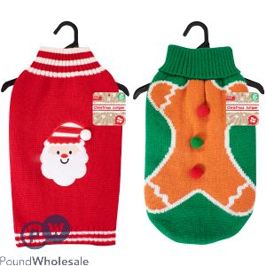 Smart Choice Christmas Dog Jumper S/m Assorted