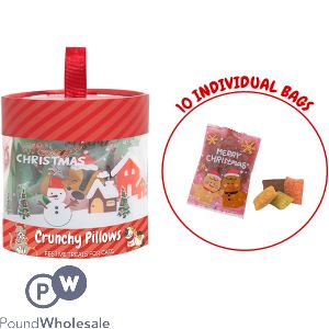Smart Choice Christmas Crunchy Pillow Cat Treats 10 Pack 60g Assorted Flavours