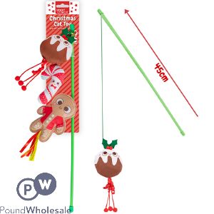 Smart Choice Christmas Catnip Teaser Cat Toys 3 Pack