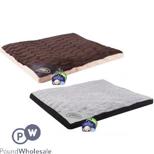 Sweet Dreams Soft Textured Pet Cushion 80cm X 58cm Assorted Colours