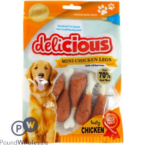 World Of Pets Mini Chicken Legs 5 Pack