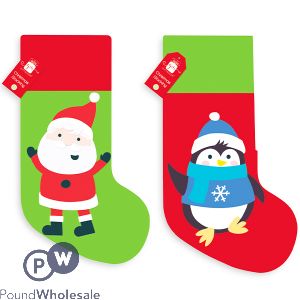 Giftmaker Children's Christmas Stocking Assorted