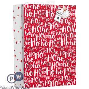 Giftmaker Christmas Ho Ho Ho Gift Bag Xl
