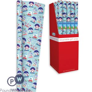 Giftmaker Christmas Peppa Pig Recyclable Gift Wrap 2m X 69cm Cdu