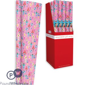 Giftmaker Christmas Disney Recyclable Gift Wrap 2m X 69cm Cdu