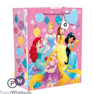 Disney Princess Pink Gift Bag Large