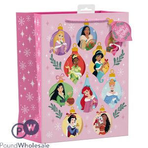Disney Princess Pink Gift Bag Large