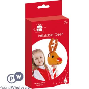 Giftmaker Christmas Inflatable Reindeer 93cm