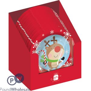Giftmaker Christmas Character Paper Bowls 6 Pack Cdu