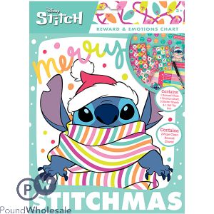 Disney Stitch Merry Stitchmas Reward & Emotions Chart Set
