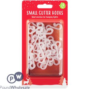 Christmas Small Gutter Hooks 24 Pack