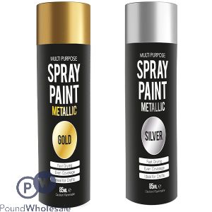 Christmas Metallic Spray 250ml Cdu Assorted Colours