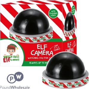 Christmas Battery-operated Elf Surveillance Camera