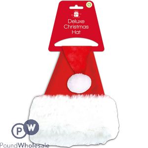 Giftmaker Christmas Deluxe Santa Hat