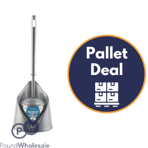 Encore Silver Toilet Brush Set Pallet Deal