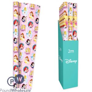 DISNEY PRINCESS GIFT WRAP 2M