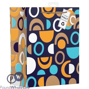 Giftmaker Block Shapes Gift Bag Large