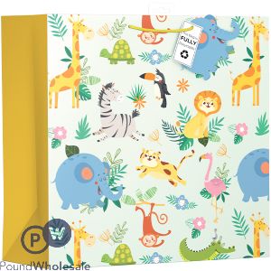 Giftmaker Safari Animals Gift Bag Giant