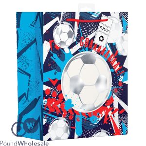 Giftmaker Football Gift Bag Large