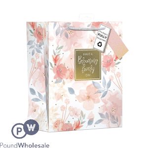 Giftmaker Floral Wash Gift Bag Medium