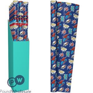 Marvel Spider-Man Print Gift Wrap CDU 69cm X 2m