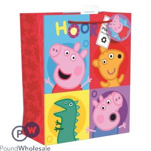 Giftmaker Peppa Pig Gift Bag Large