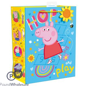 Peppa Pig Hop & Play Gift Bag Large