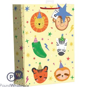 Giftmaker Party Safari Animals Gift Bag XL