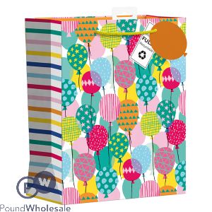 Giftmaker Party Balloons Shapes Gift Bag Large