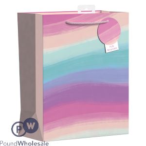 Giftmaker Pastel Ombre Gift Bag Large