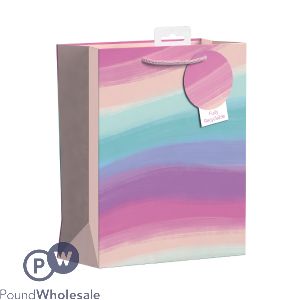 Giftmaker Pastel Ombre Gift Bag Medium
