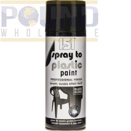 gloss black plastic paint