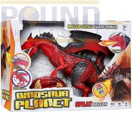 remote control walking dinosaur