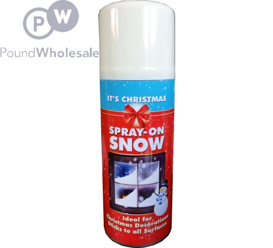 CHRISTMAS SPRAY ON SNOW 200ML CDU