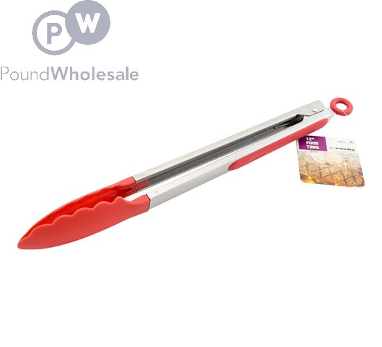 PRIMA NYLON FOOD TONGS 12