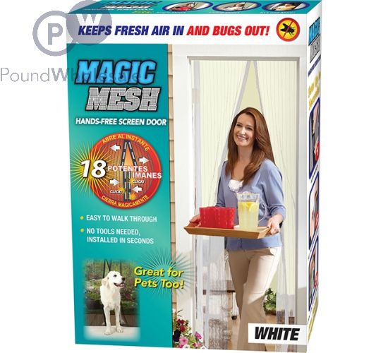 MAGIC MAGNETIC MESH WHITE