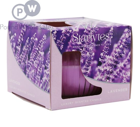 STARLYTES LAVENDER LUXURY SCENTED CANDLE