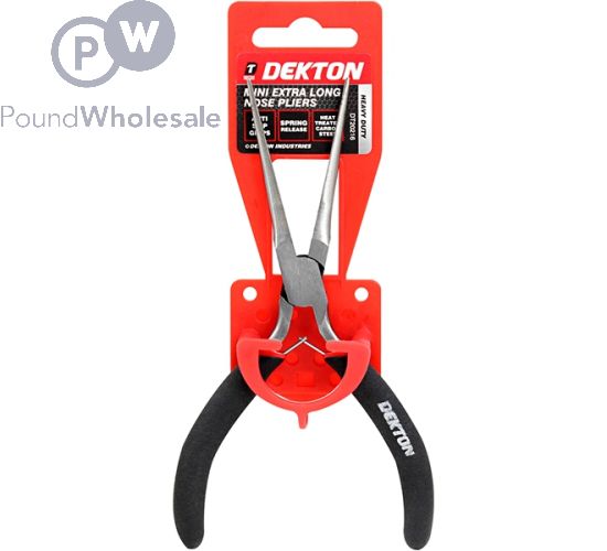 DEKTON MINI EXTRA LONG NOSE PLIERS