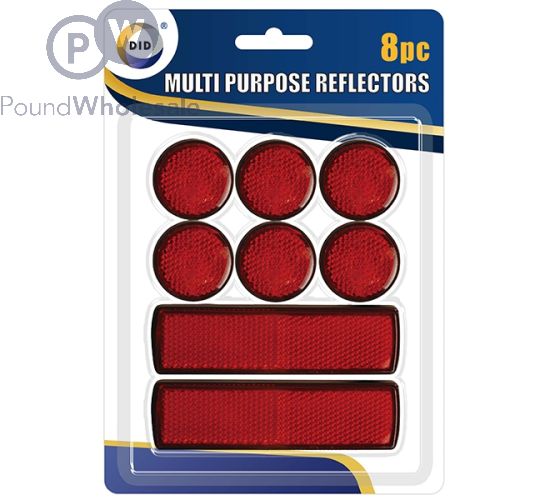 DID MULTI PURPOSE REFLECTORS 12PC