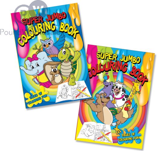 Super Jumbo Colouring Book